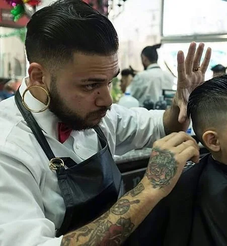Armando Arriaga, Licensed Barber