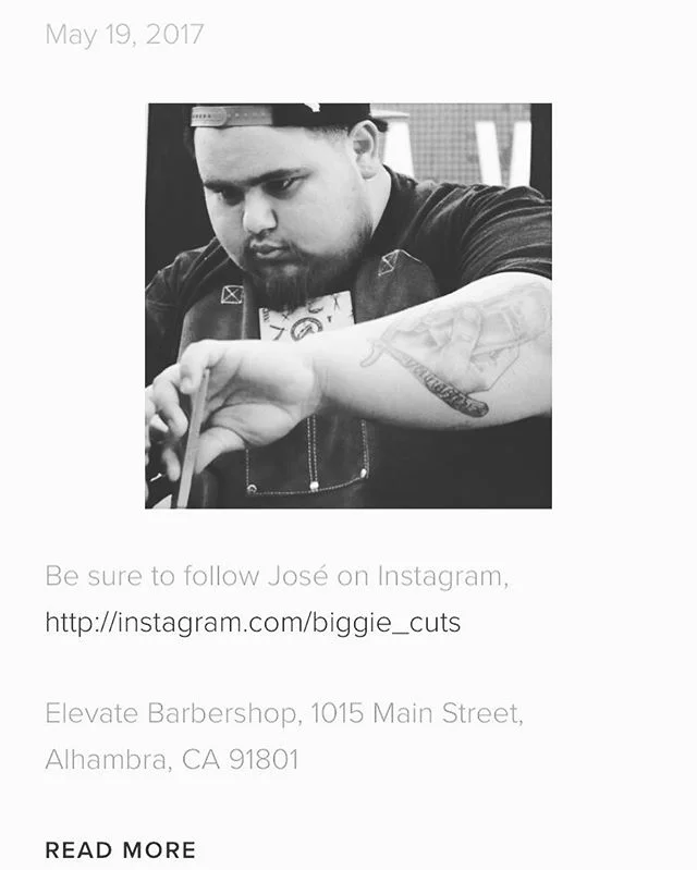 Wrapping up this week strong with @biggie_cuts ...we lovin' that #ink ! Read his story in our website's blog section. Use them as motivation to start or continue your plan for success
-
TrackMyCuts.net
-
#startup #haircut #blowdry #services #barberli