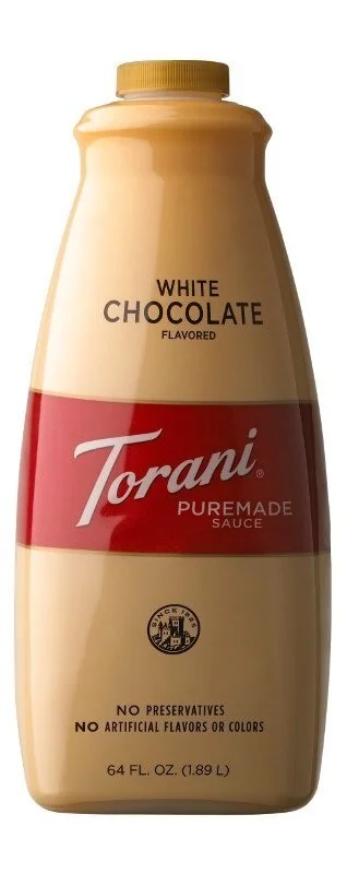 Torani Puremade White Chocolate Sauce