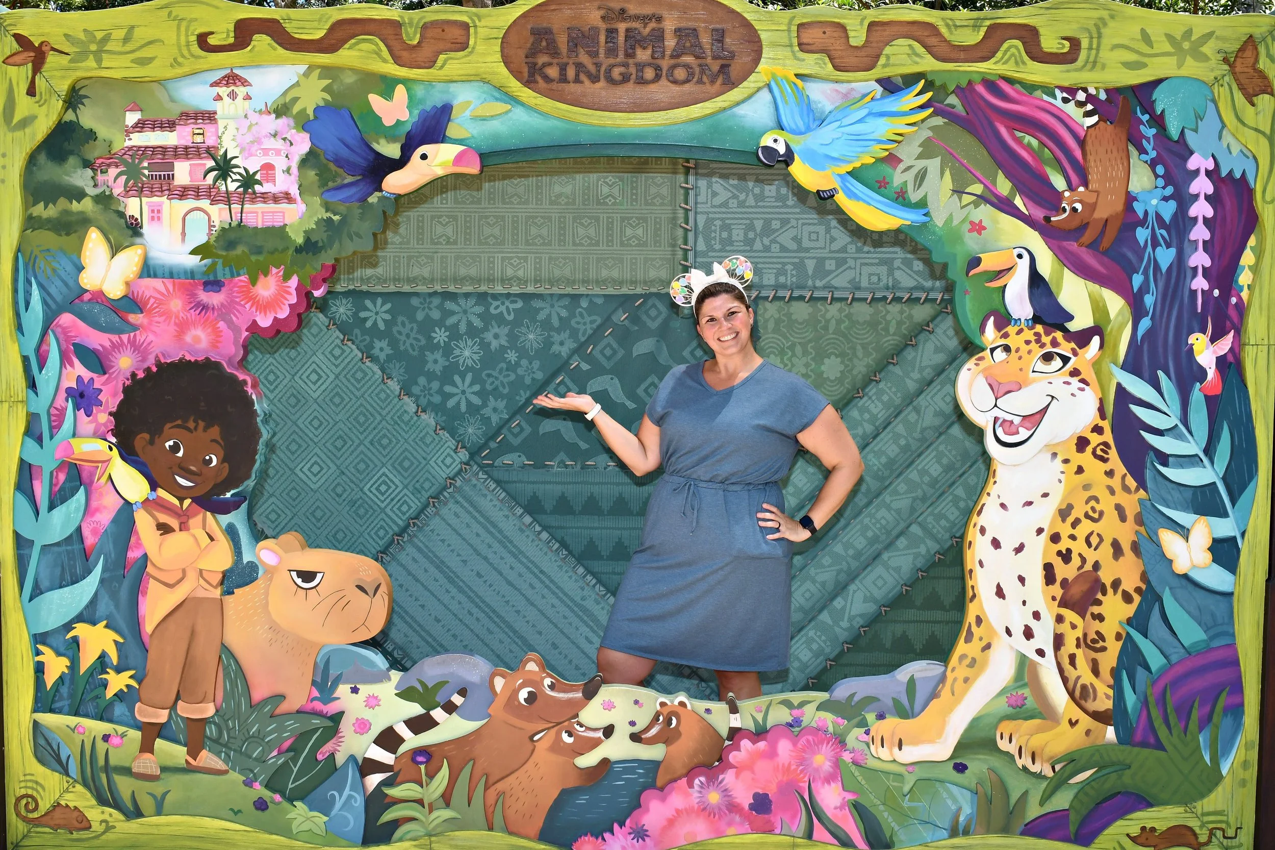 Caught in the Adventure: Animal Kingdom Ride Photos
