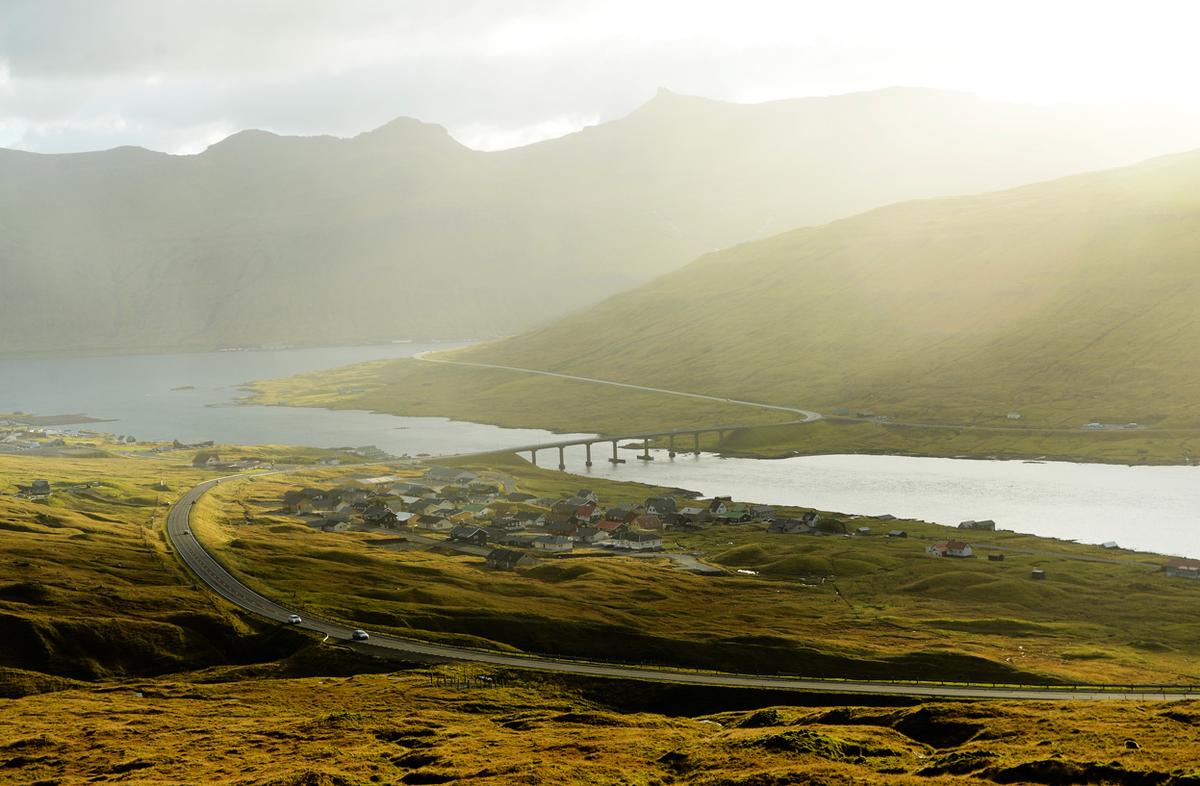 Sundini, the strait between Streymoy and Eysturoy. (Image: Jonathan Nackstrand/AFP/Getty Images)