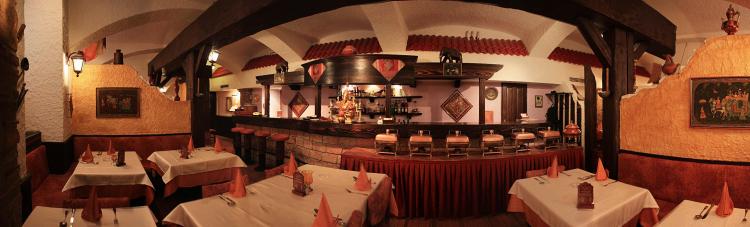 Inside Indian Village Restaurant
