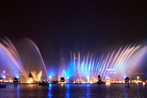 The Music Fountain , Jinji Lake