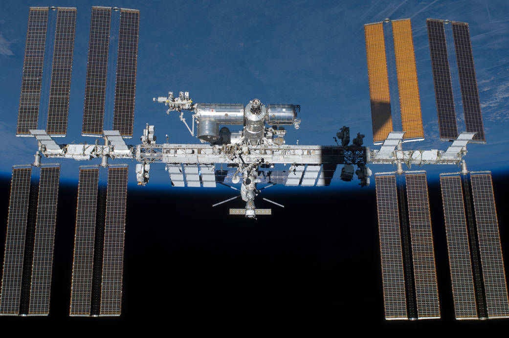 "NASA and its international partners completed assembly of the International Space Station in the fall of 2011." 