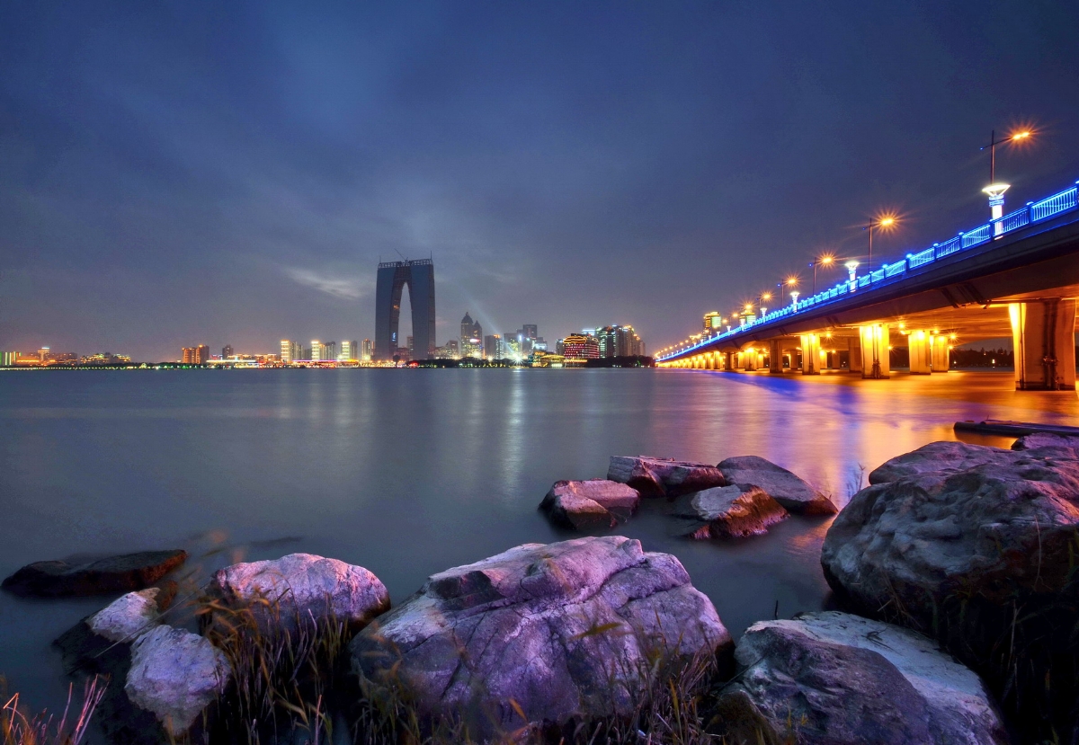 Jinji Lake in Suzhou