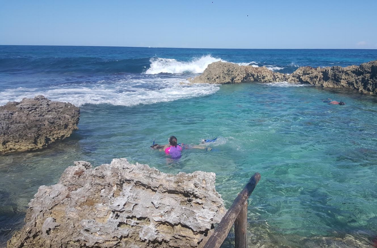 Family snorkel time
