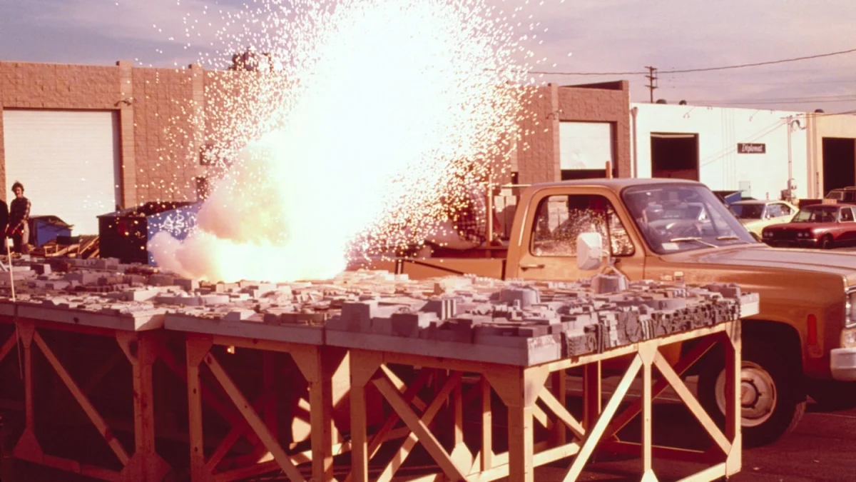 Practical special effects from the first Star Wars movie .