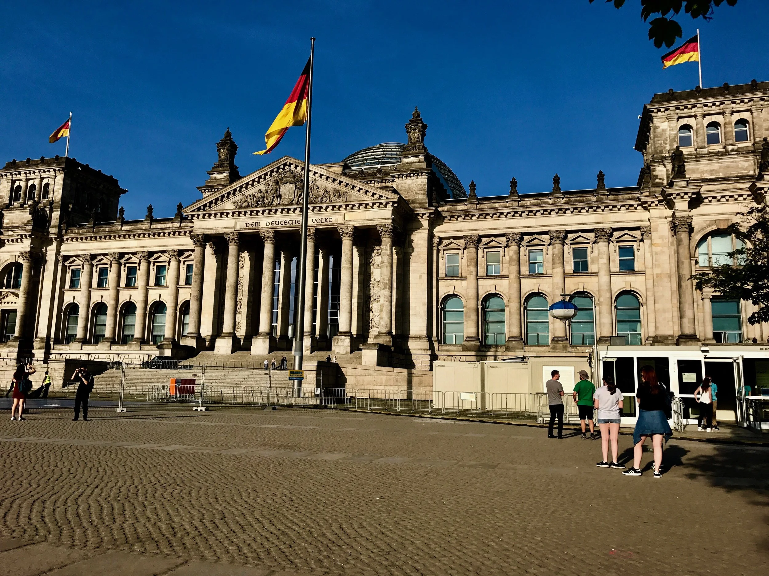 The Reichstag building is now a historic sight in Berlin, you can visit the dome and enjoy a wonder view of the city.