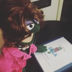 Lexie Getting her organization on.