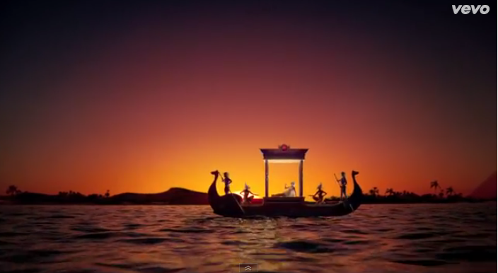 Opening frame from Dark Horse , by Katy Perry ft. Juicy J. (IMAGE_3)