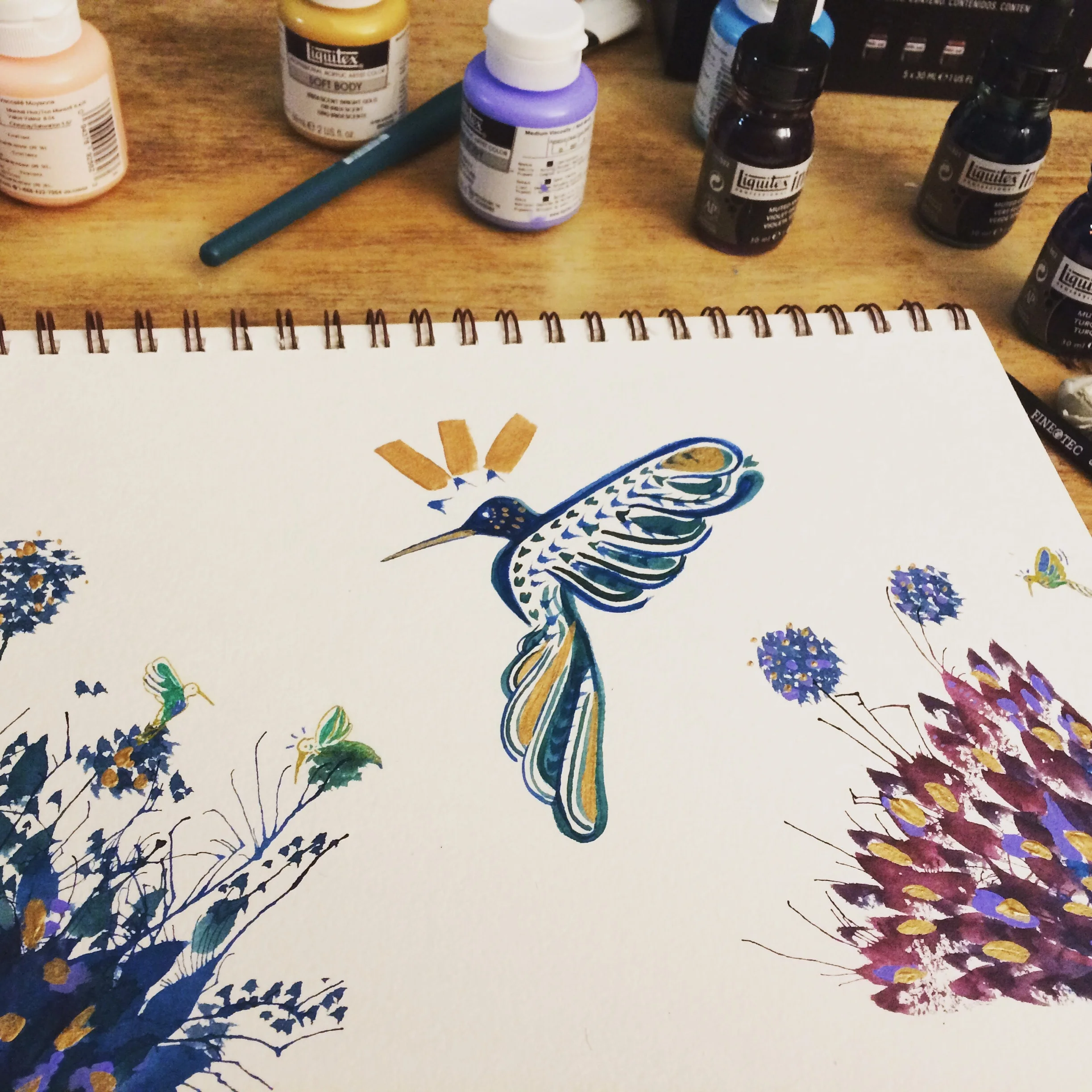 "colibríes" (2017)