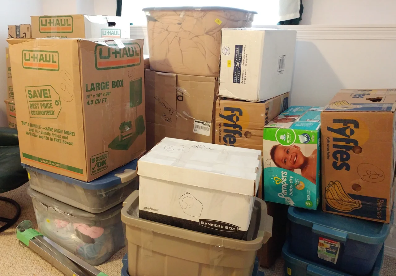 How did all this fit in my last home office?