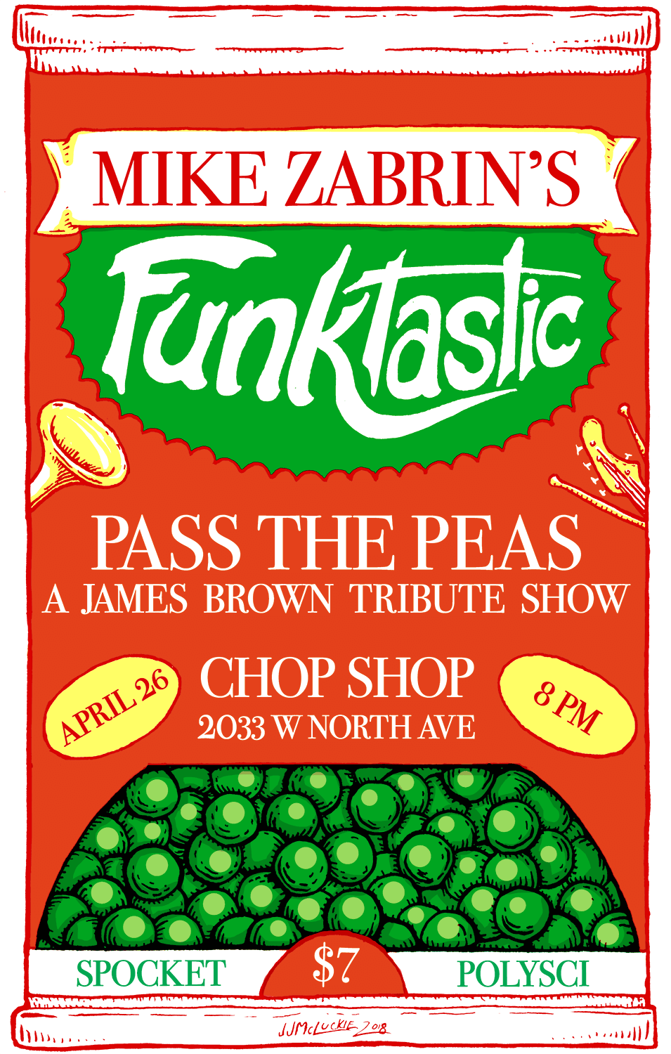 Mike Zabrin's Funktastic Poster