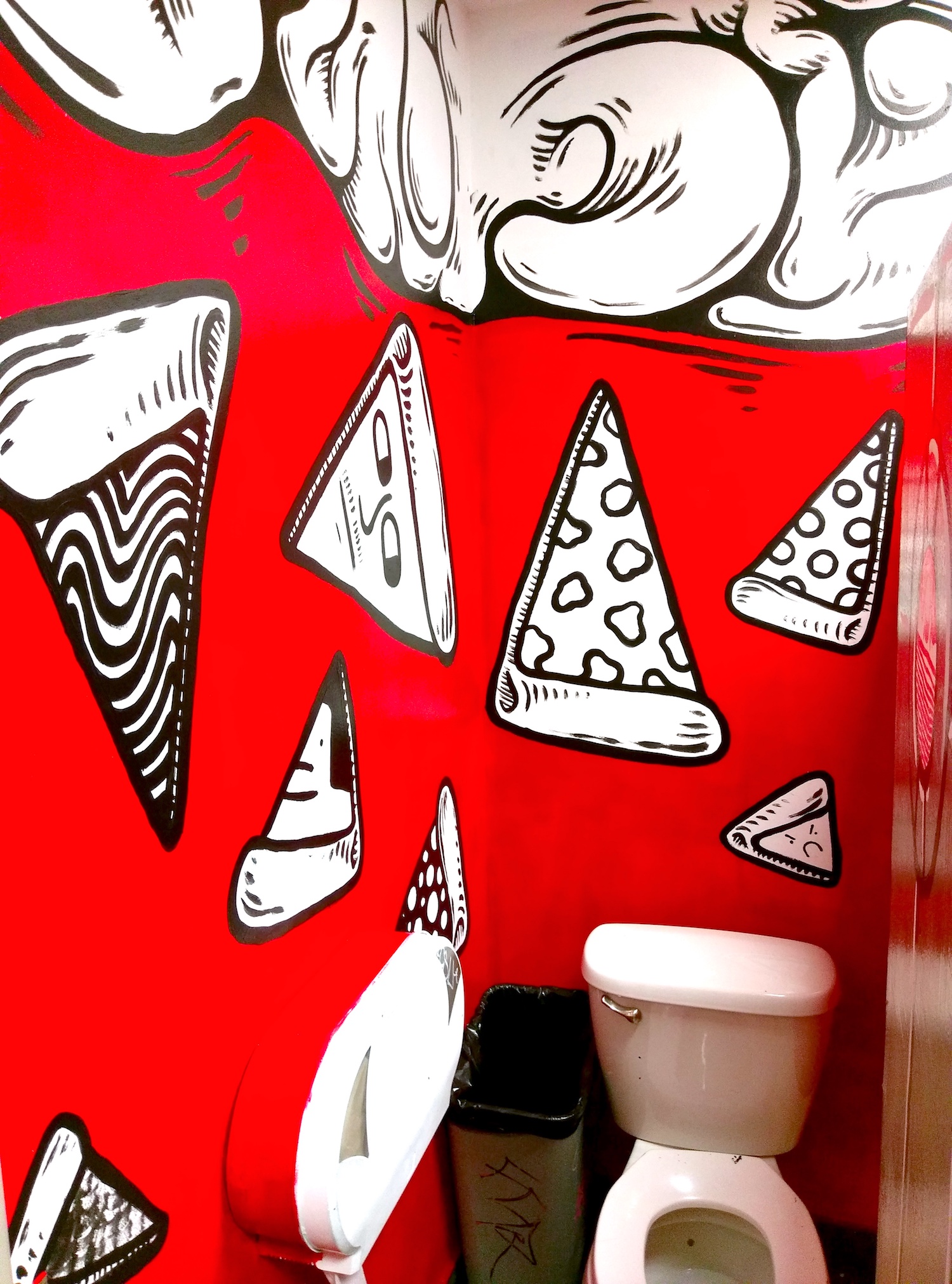 Dimo's Pizza Women's Restroom