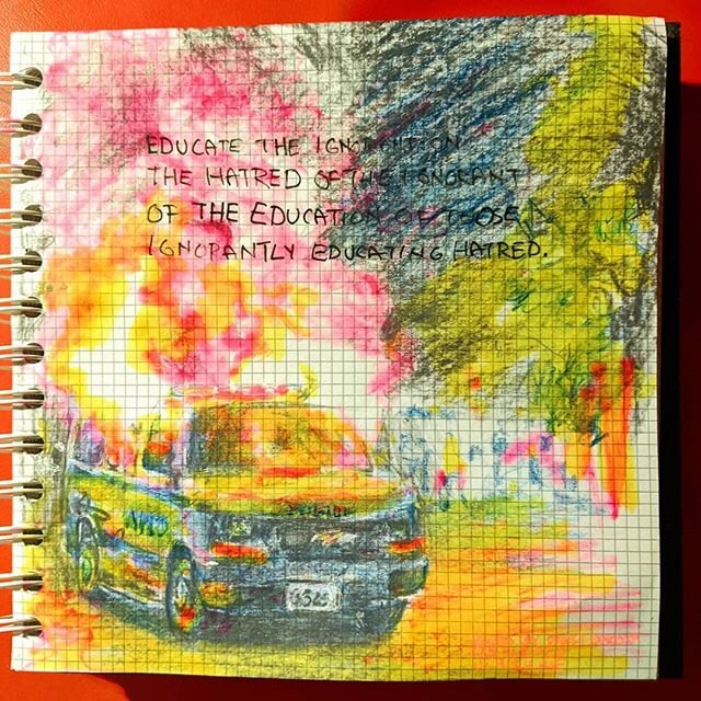 #blacklivesmatter #blm #nypd #ftp #georgefloyd #acab #minneapolis #chicago #solidarity
#educate .
.
.
.
#illustration #coloredpencil #marker #mixedmedia #queerart #queerartists #chicagoartist #cpd #drawing #sketchbook #ink #massincarceration #covid19