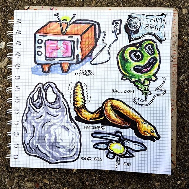 Pick a word from the pictionary deck and draw it with friends over a video call
.
.
.
.
#jjmcluckie #illustration #pictionary #quarantinegames #zoom #doodle #marker #tv #plasticbag #snake #snek #fan #queerart #chicagoartist #frog #bee #concha #skateb