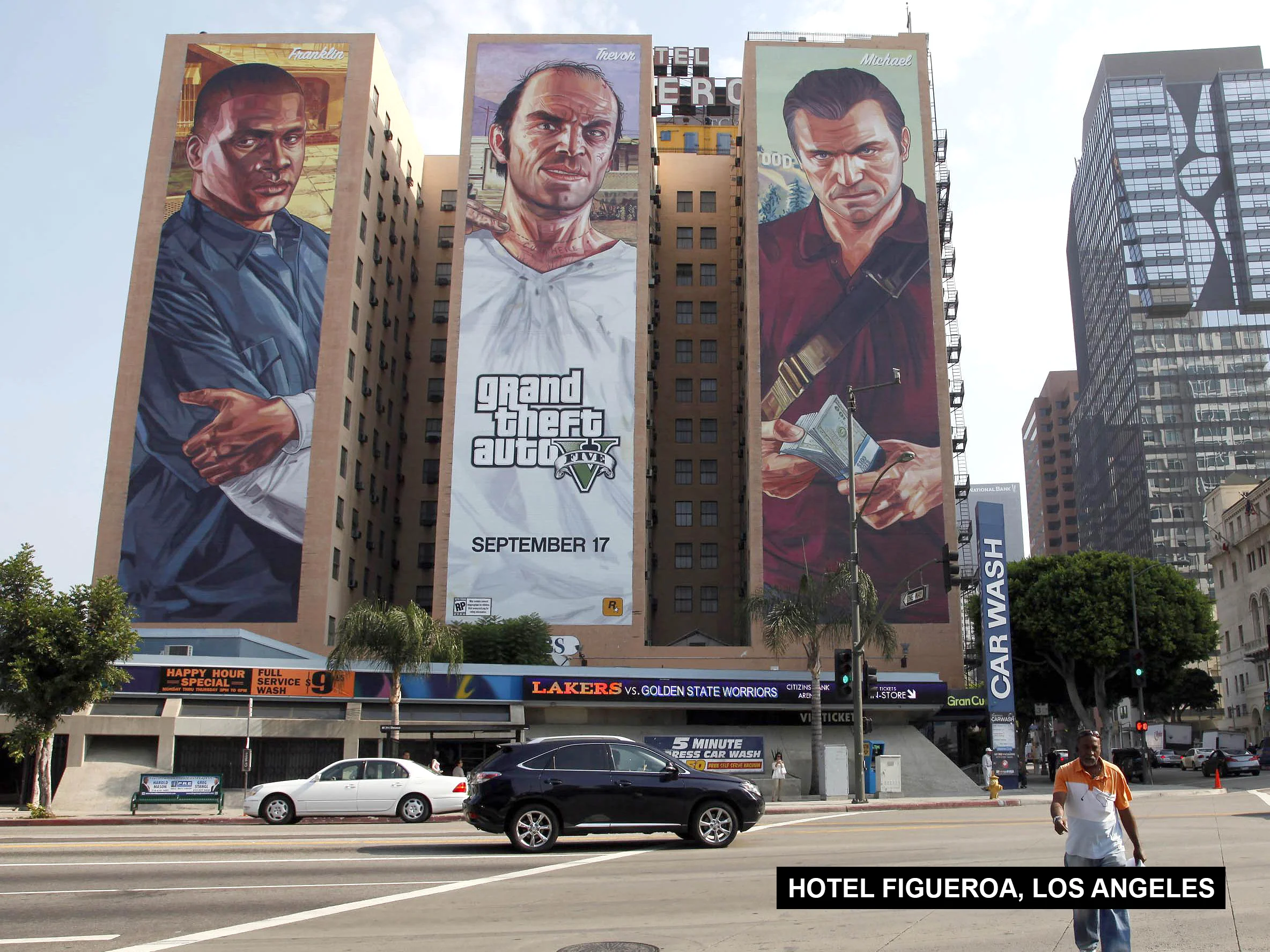 GTA V ADVERTISING IN THE WORLD