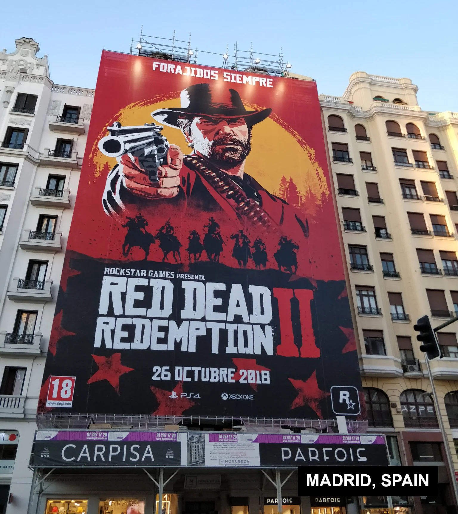 RDR 2 ADVERTISING IN THE WORLD