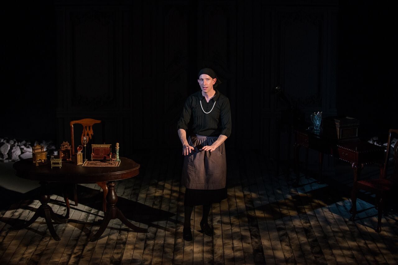 Charlie DelMarcelle in I Am My Own Wife , directed by Kathryn at Theatre Horizon (2013). Photos courtesy of Theatre Horizon. "KC assesses a performers strengths and weaknesses masterfully. She knows when to push and when to hold back. She is not afraid of being wrong. She trusts herself and ,by extension, the actors she coaches. She is my favorite director, a trusted collaborator, and dear friend." -Charlie DelMarcelle
