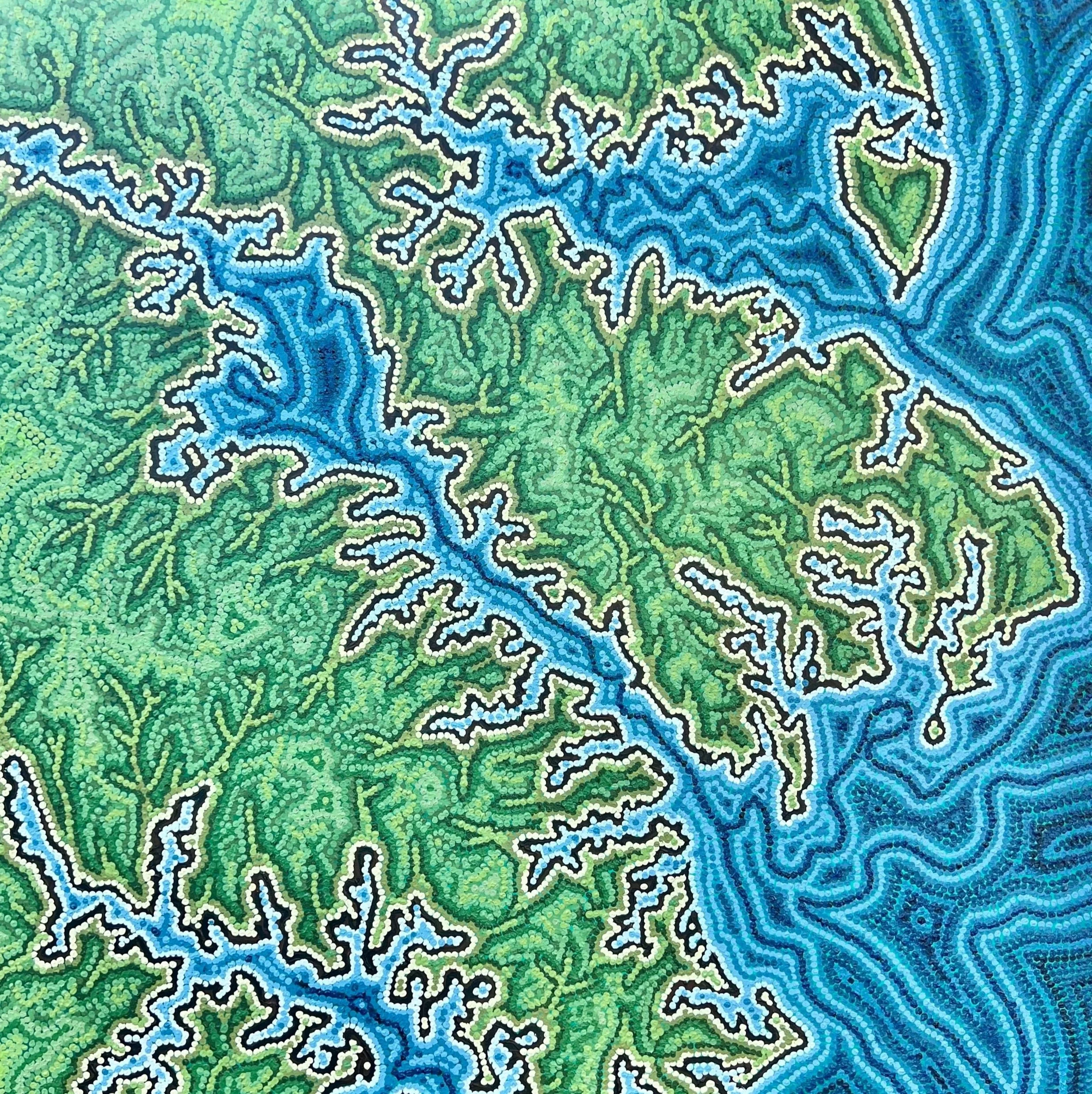 Chesapeake Bay, Maryland 36" x 36" acrylic on canvas