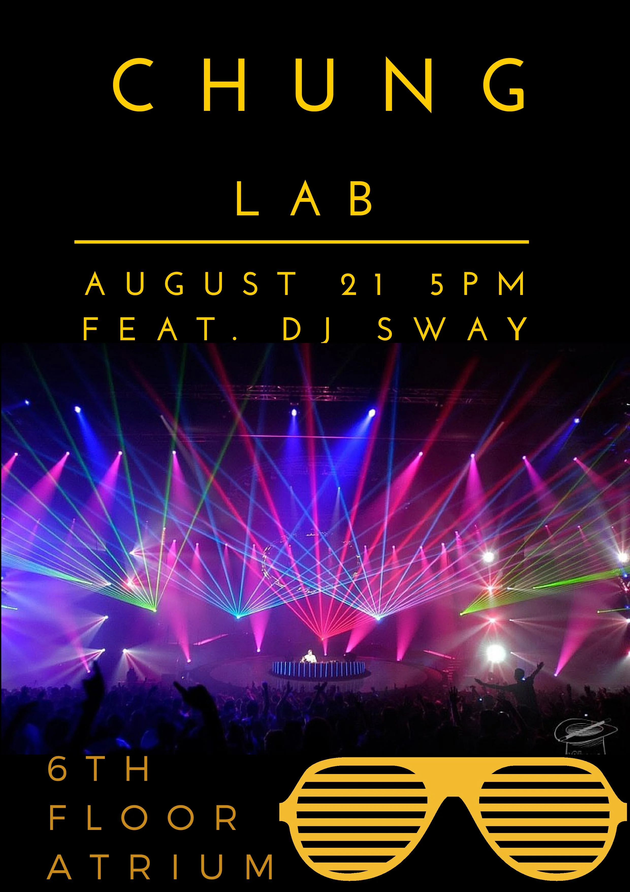 We even have an in-house DJ (with a growing fan base in Russia and South Korea) that will spice up lab life once in a while... ;)