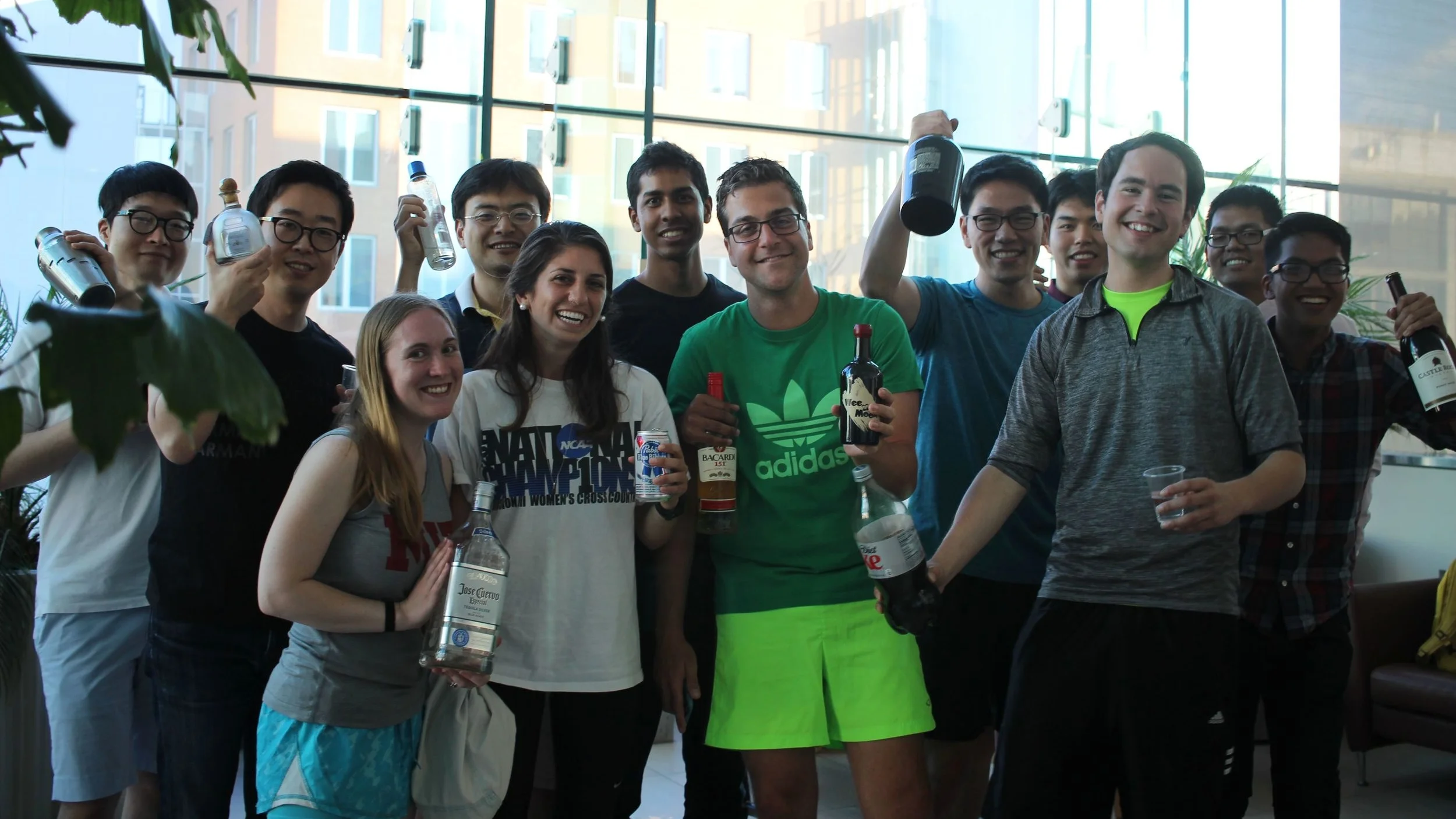 The Chung Labbers will drink you under the table :) Challenge us if you will!