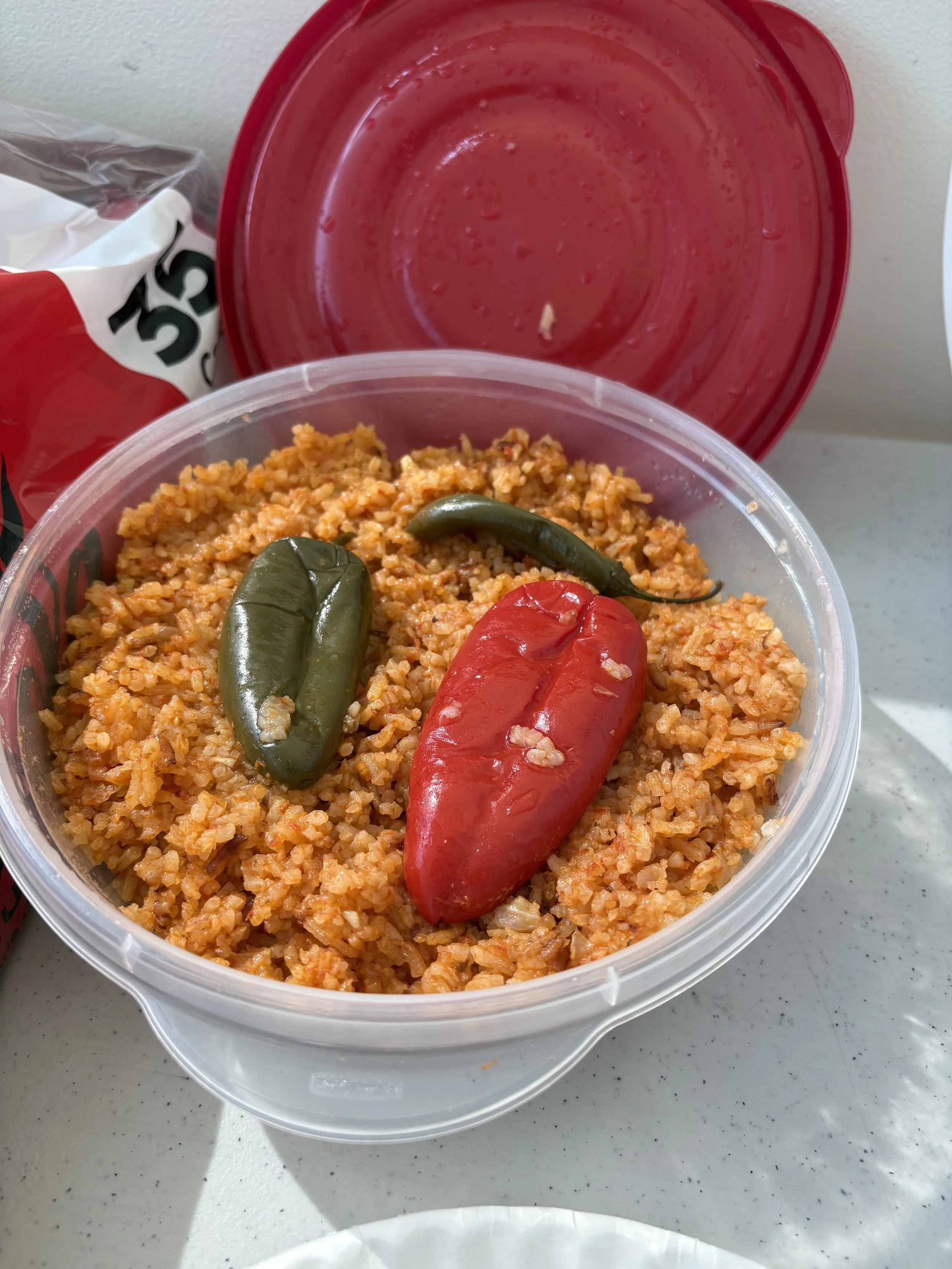 Spanish Rice and Peppers