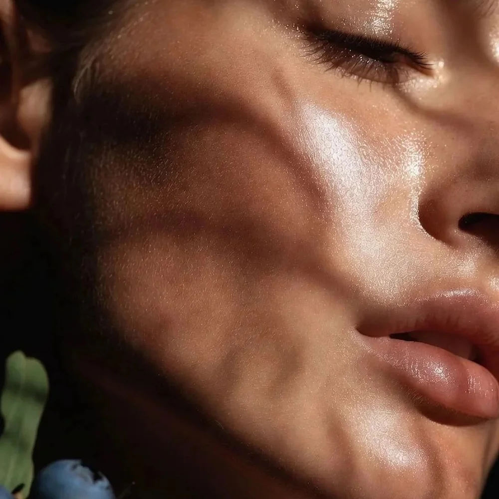 Glowing skin after a chemical-free organic peel in San Diego