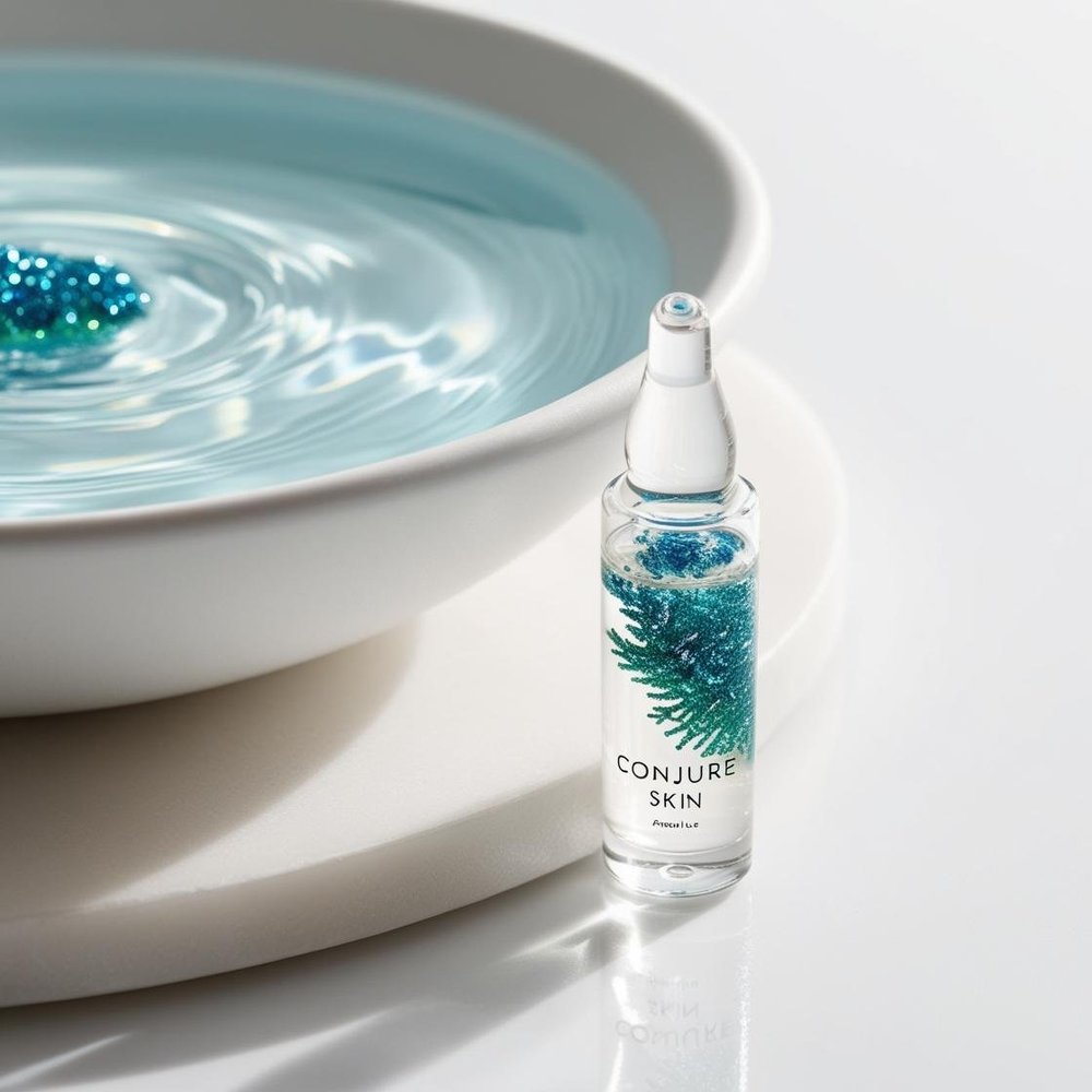 Korean coral spicule peel activator and coral water at Conjure Skin Therapies in San Diego