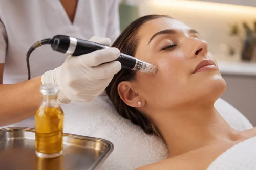 Microneedling with PRP by a registered nurse in Hillcrest, San Diego