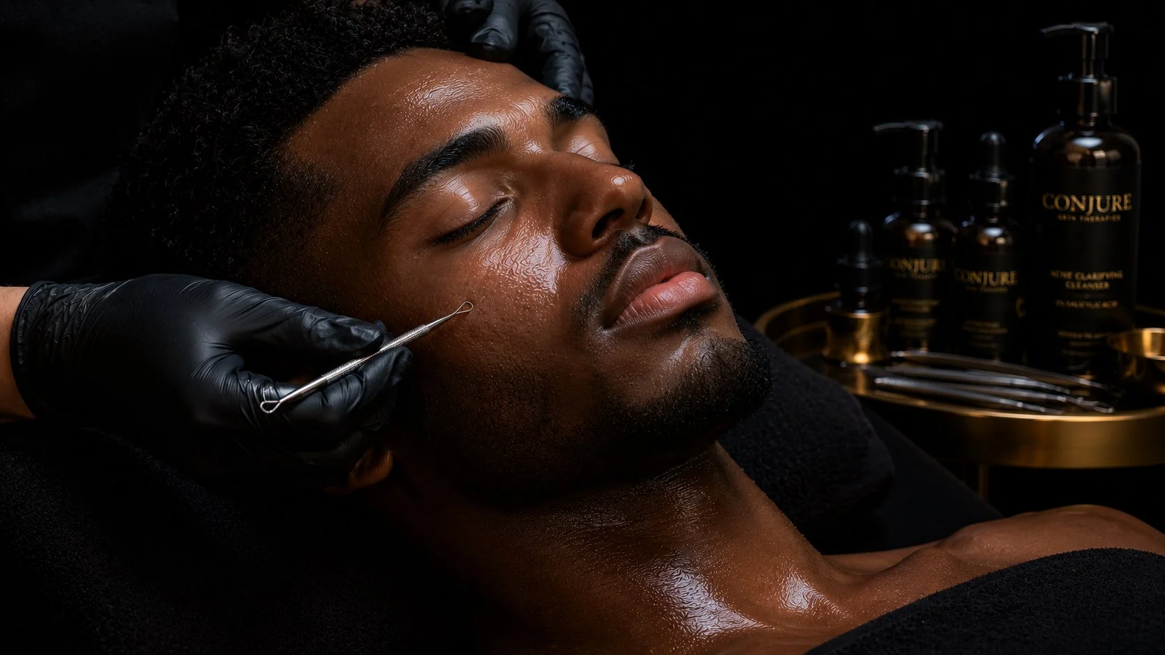 Probiotic and blue light therapy acne treatment in San Diego