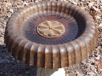 Bird Bath Molds for Concrete