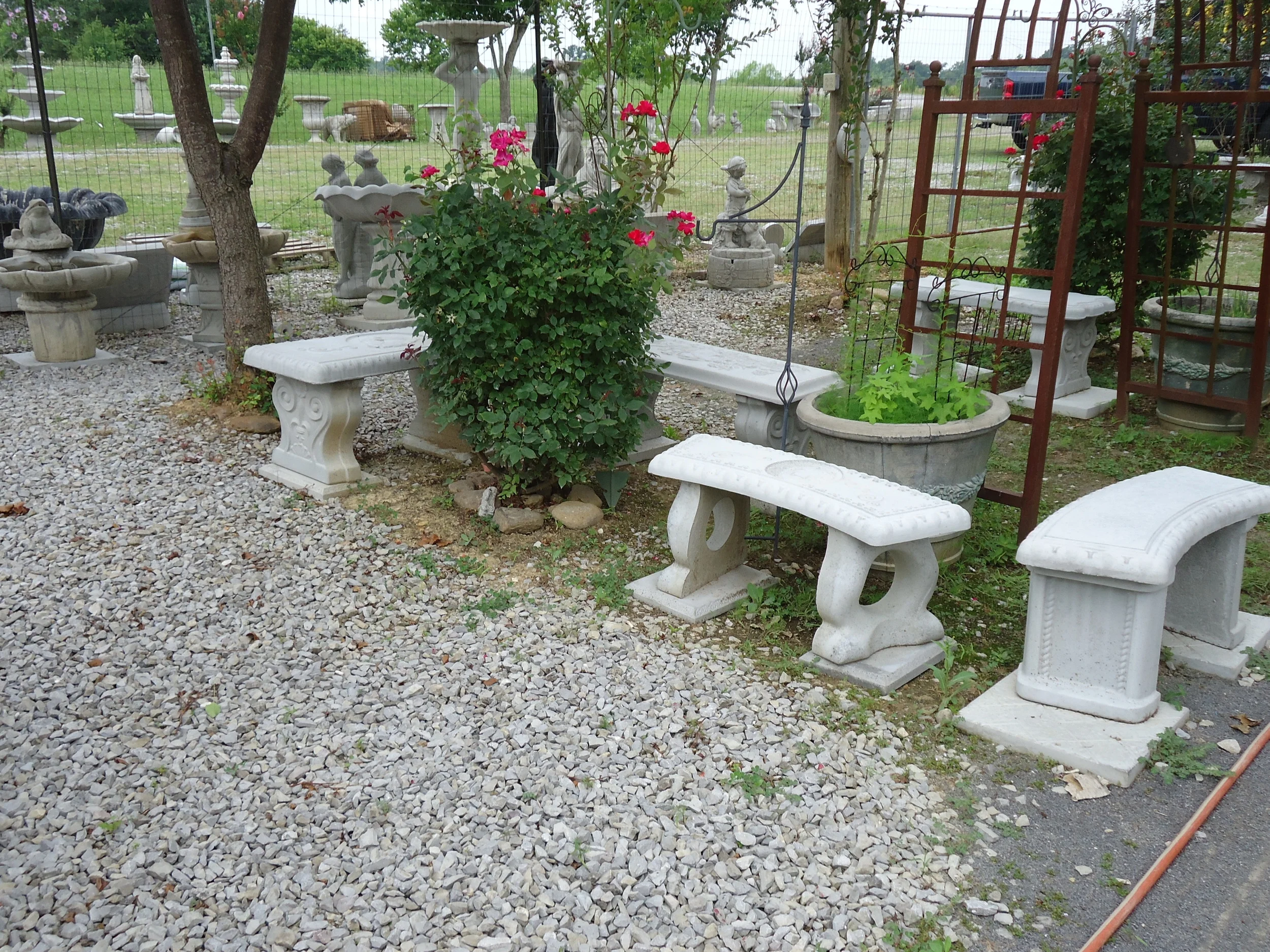 Concrete Garden Bench Top Molds