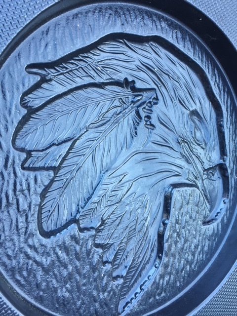 Eagle stepping stone mold mould 9" x 1.5" thick 