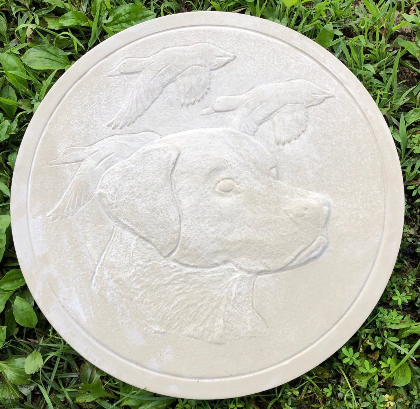 Poodle Dog Concrete or Plaster Stepping Stone Mold 1258 Moldcreations 