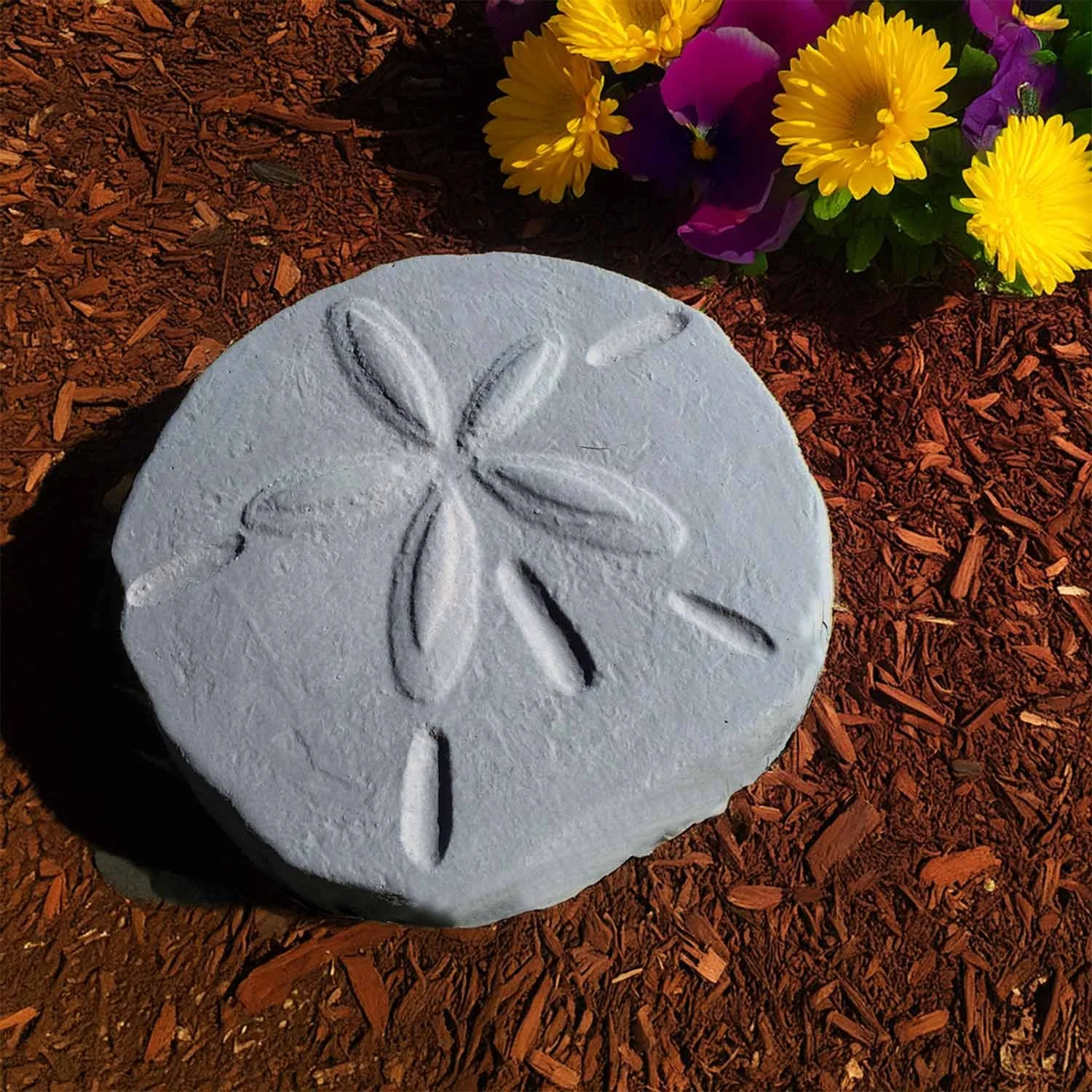 Sand Dollar Stepping Stone Mold 12"