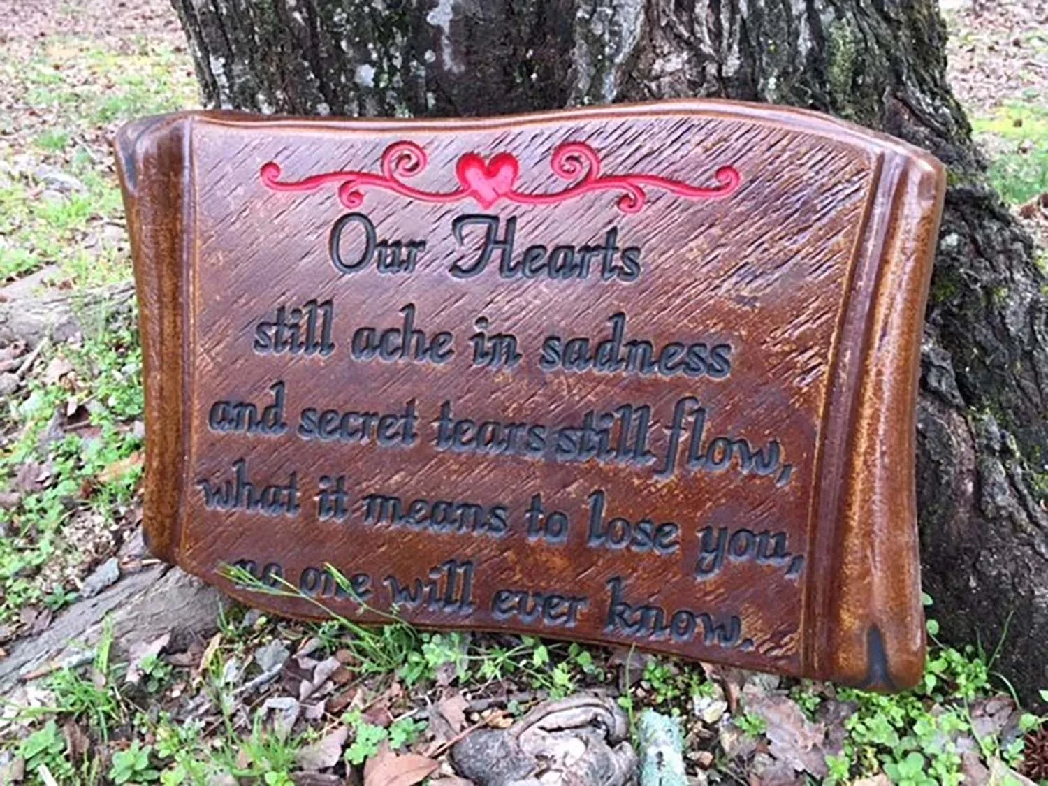 Our hearts memorial stone concrete mold.jpg