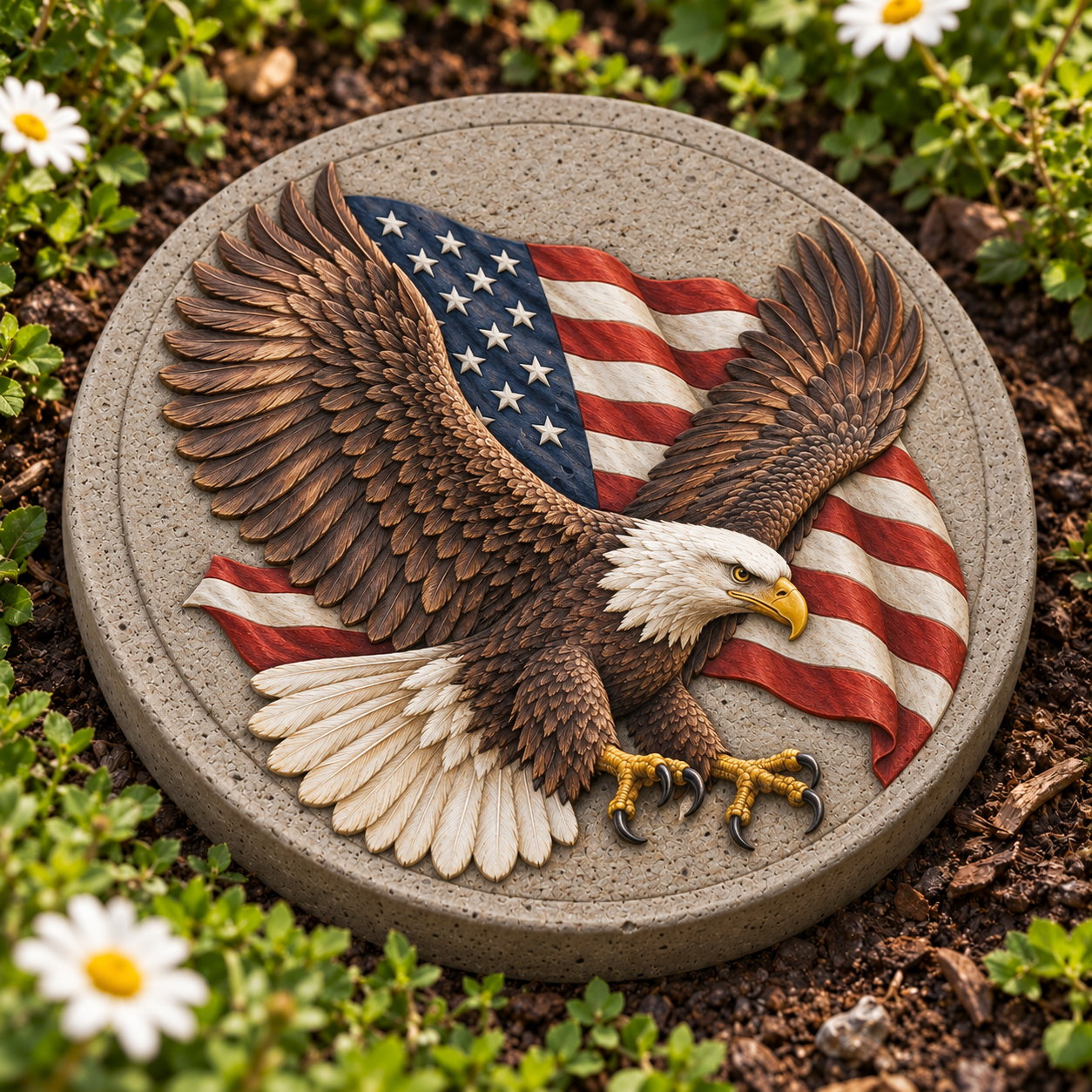 Hand-painted bald eagle flag stepping stone(1).png