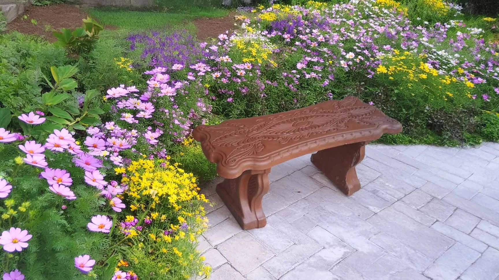 Greek Scroll Bench Mold