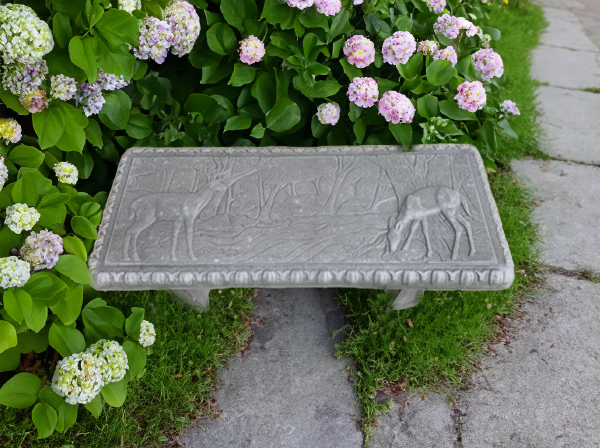 Buck and Doe Concrete Bench Mold