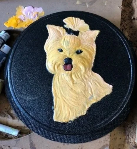 Dog stepping stone molds make your own garden stone molds for walk ways or decorations