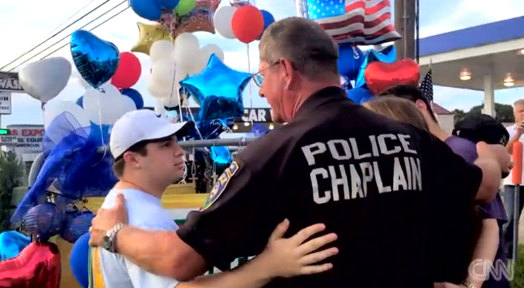 Police chaplain offers comfort after officers' deaths