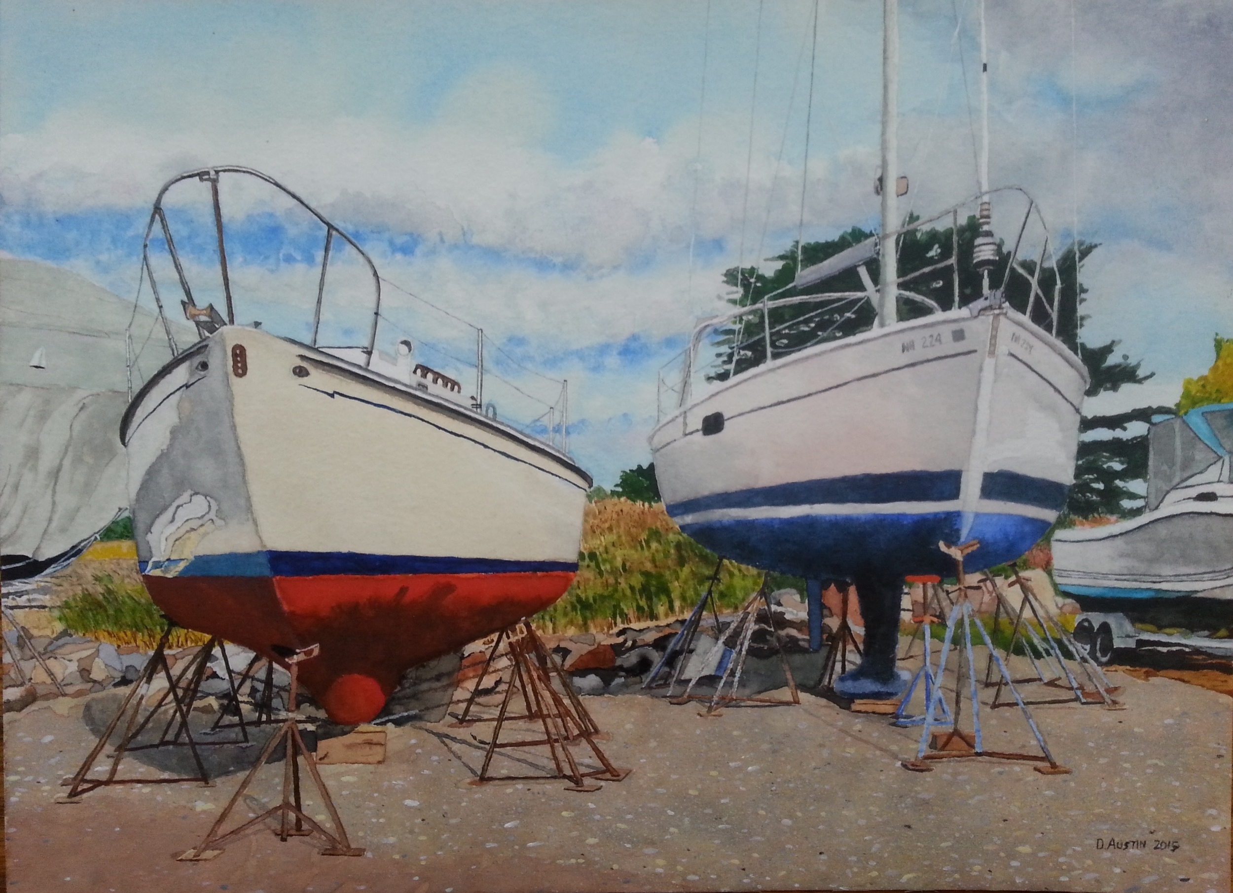 two boats on standss.jpg