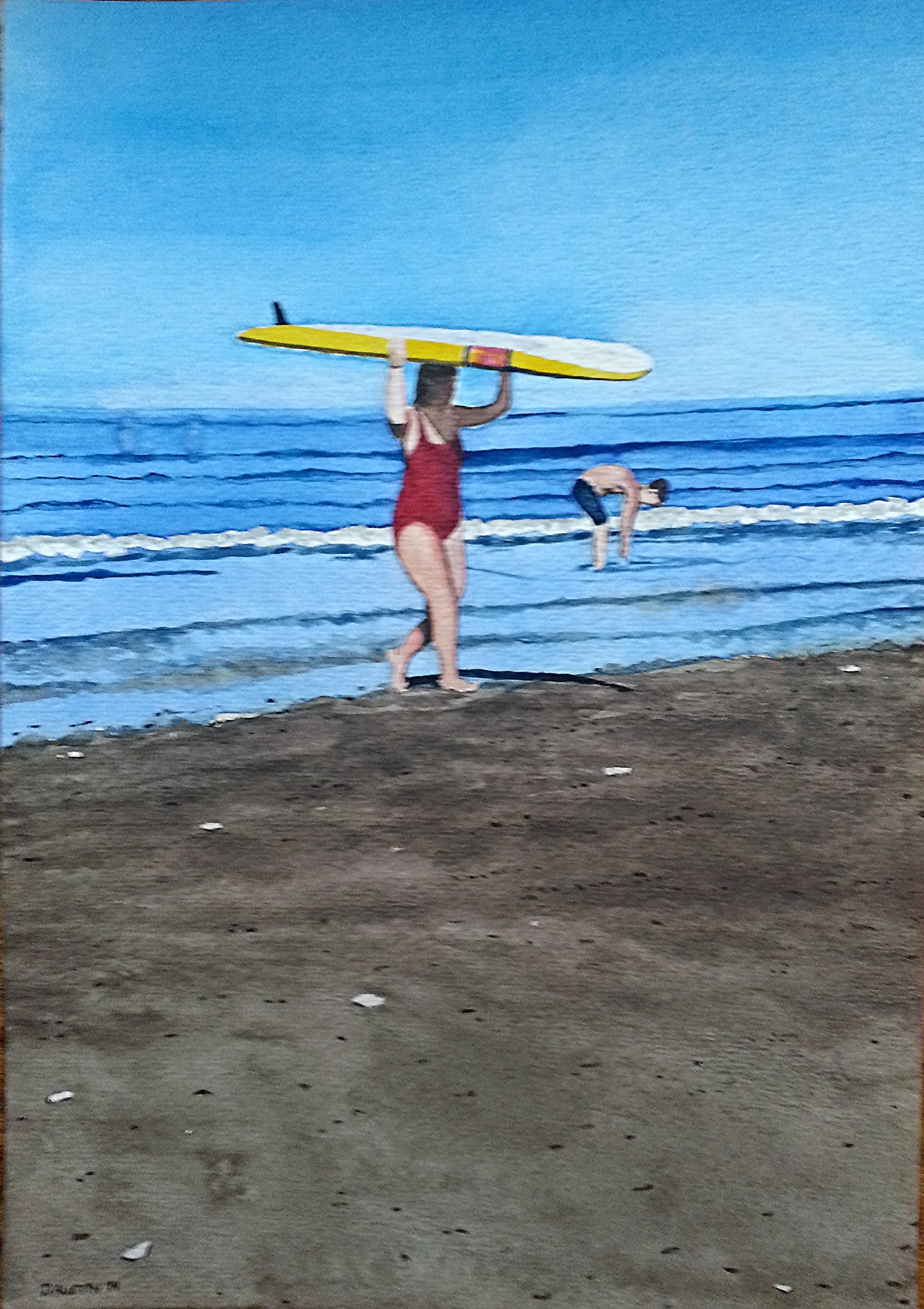 Lifeguard on Nantasket Beach