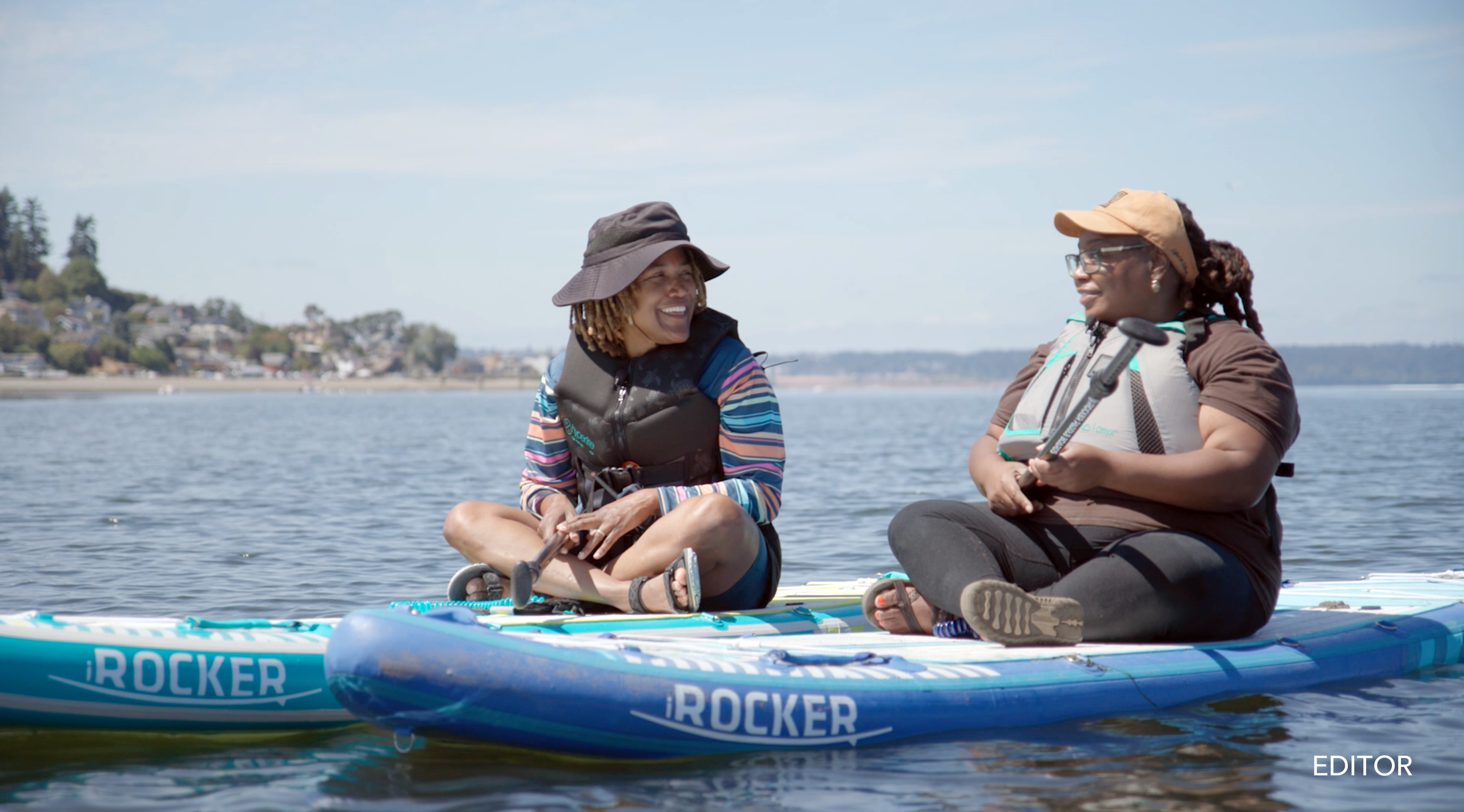 Ashleigh Shoecraft shows Alison how to crab | Out & Back with Alison Mariella Désir