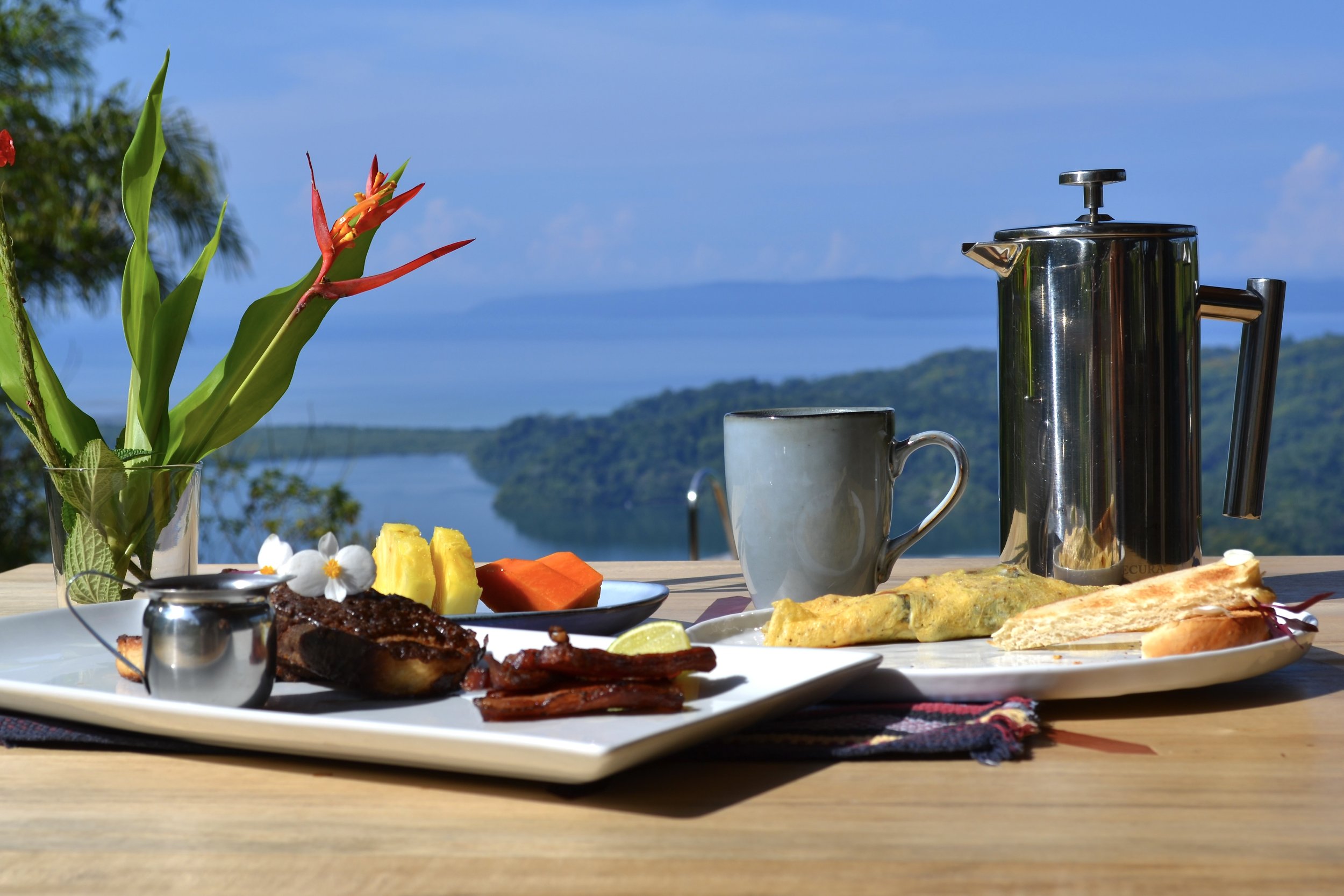 fresh fruit with breakfast at one of the best costa rica hotels.JPG