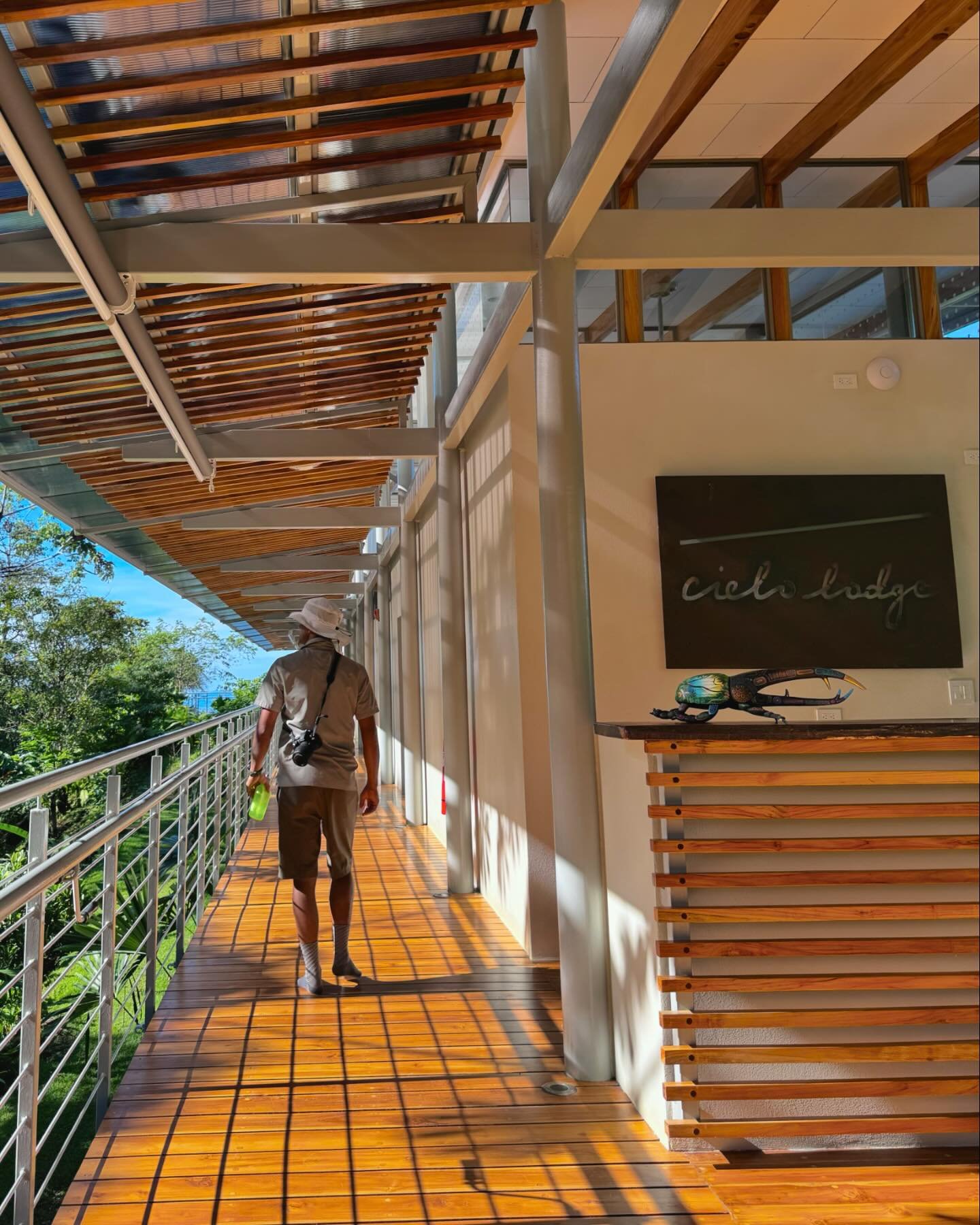 Our modern, minimalist architecture maximizes airflow &amp; breathtaking views, while minimizing impact on our fragile environment. 

Our focus on sustainability and comfort offers you a lofty window to the pristine jungle. 

Luxuriate in a hammock, 