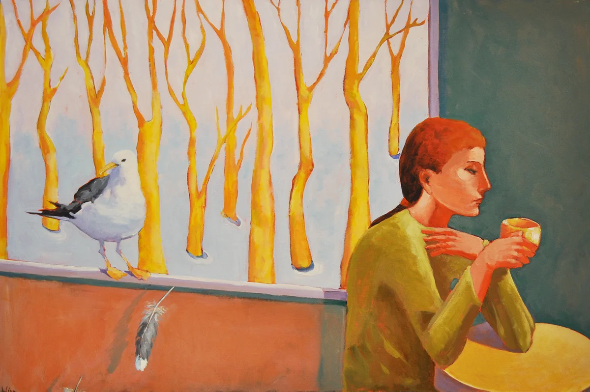 Offering, 2015 Acrylic on canvas 24 x 30 inches