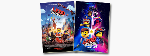 Episódio 174 / O Filme Lego (2014) / O Filme Lego 2 (2019) episode artwork