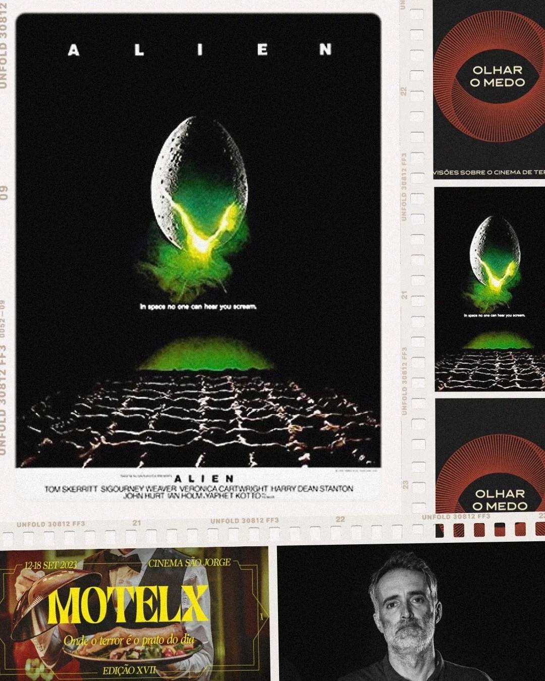 366 / Olhar o Medo / Alien: O 8º Passageiro / MOTELX / À conversa com João Monteiro